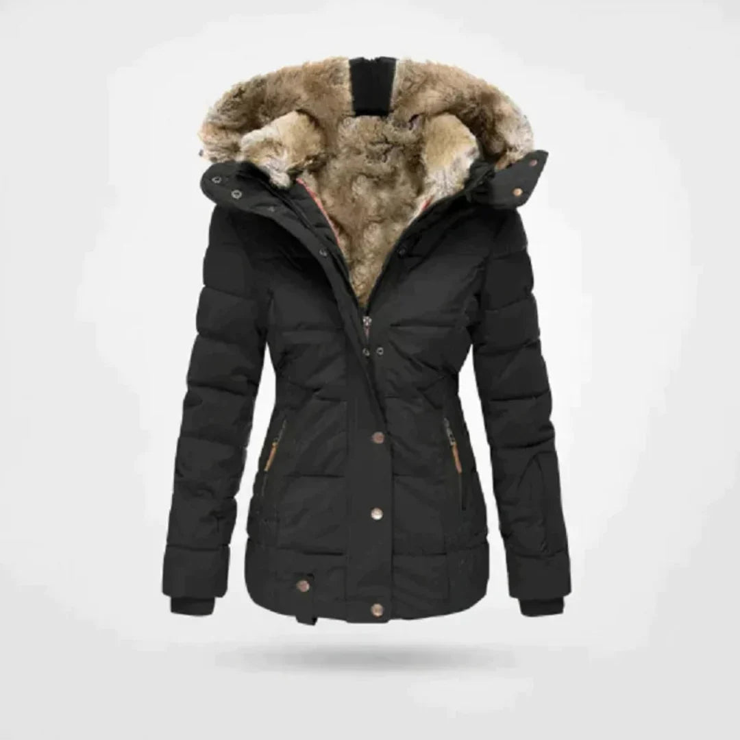 Drune | Winterjacke Kurz Gefüttert, Taillierte Passform