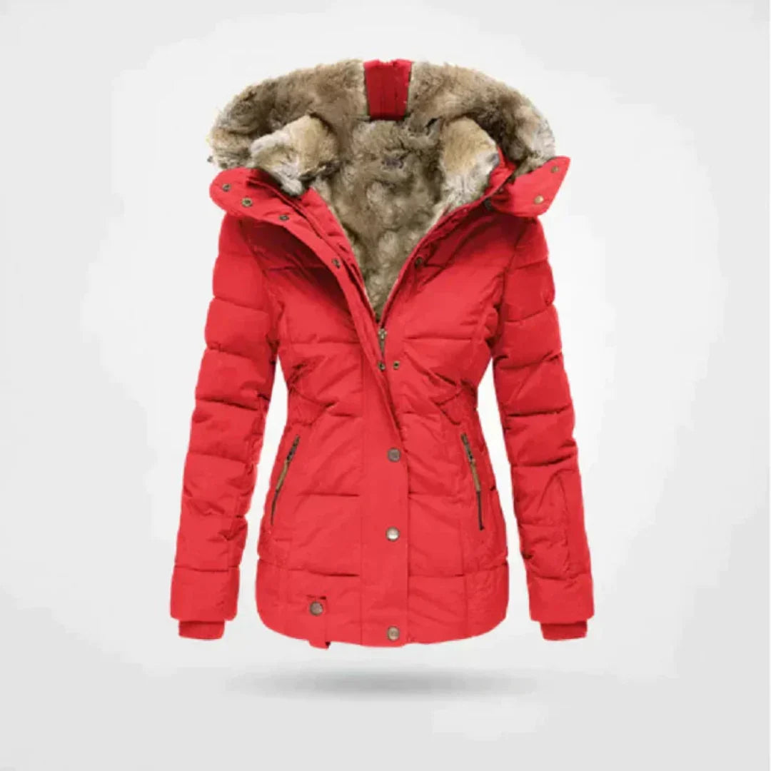Drune | Winterjacke Kurz Gefüttert, Taillierte Passform