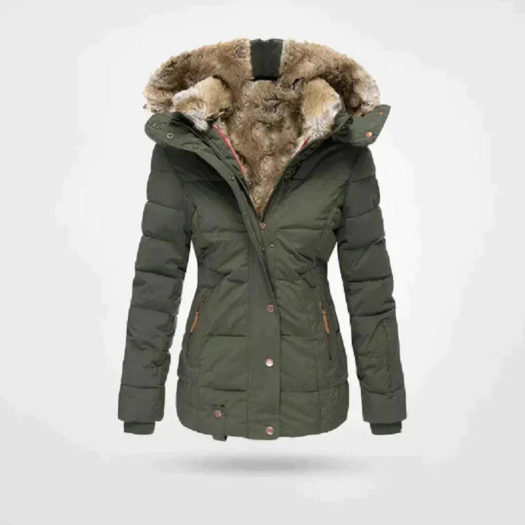 Drune | Winterjacke Kurz Gefüttert, Taillierte Passform