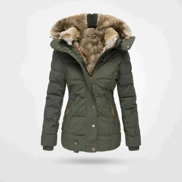Drune | Winterjacke Kurz Gefüttert, Taillierte Passform
