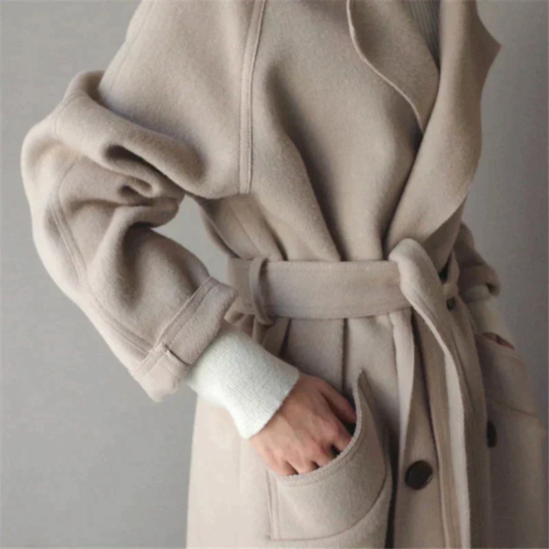 Drune | Winterjacke Mit Gürtel, Lang