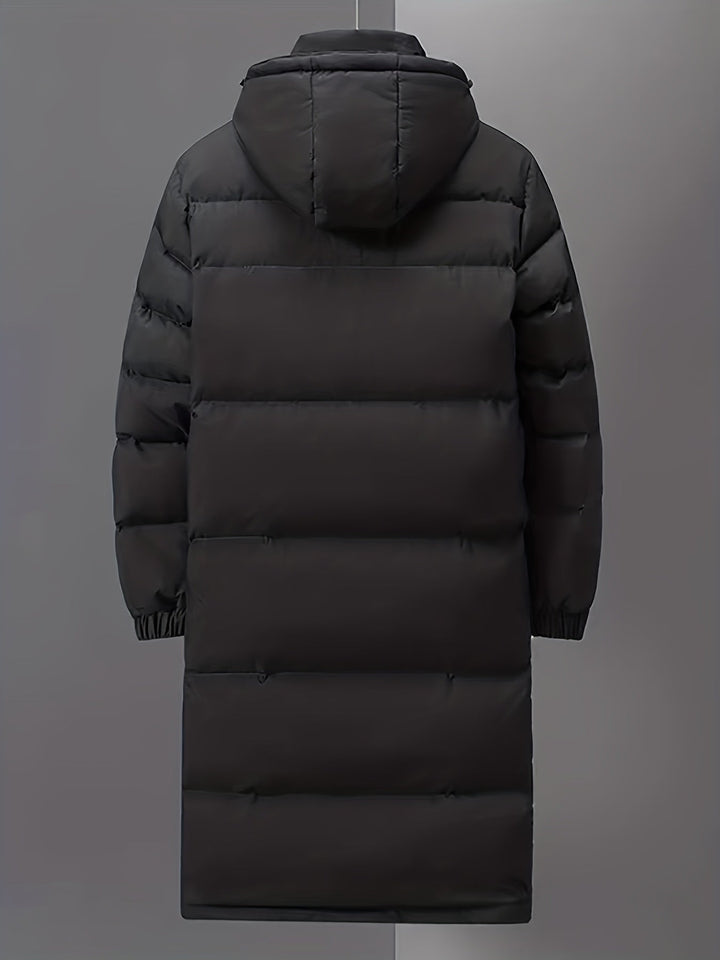 Drune | Winterjacke Mit Kapuze und Daunenfüllung, Lang