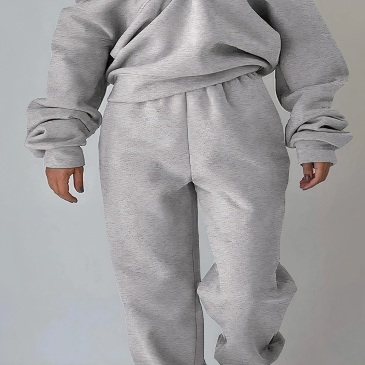 Drune | Damen-Trainingsanzug 2er-Set mit Hoher Taille und Bequemer Passform