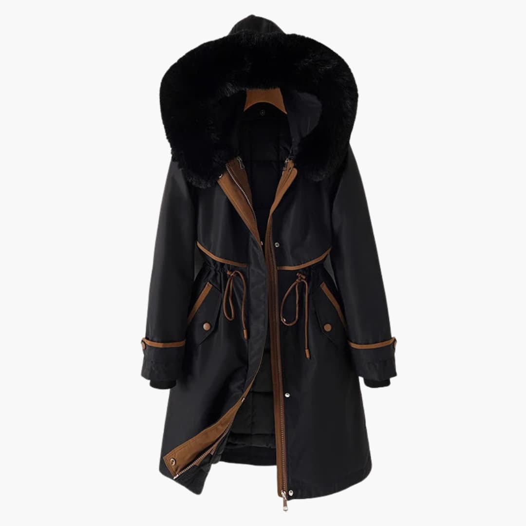 Drune | Damen-Winterparka mit Kapuze und verstellbarem Bund