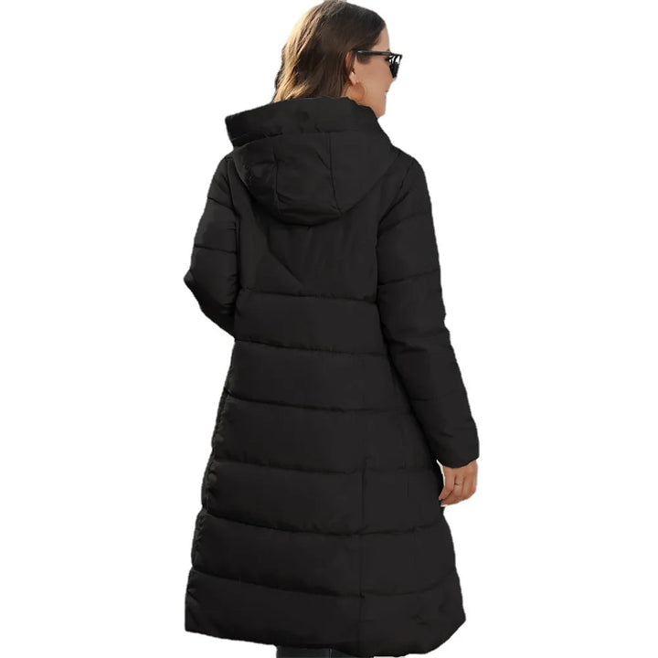 Drune | Pufferjacke - stilvolle Damen Winterjacke mit Kapuze