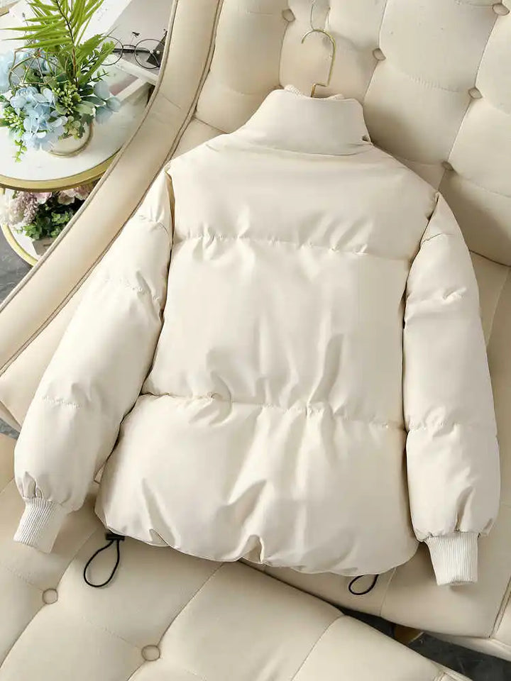 Drune | Damen Baumwolljacke Kurzstil mit Reißverschluss