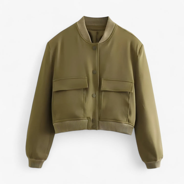 Drune | Damen Bomberjacke - Herbst/Winter Cropped