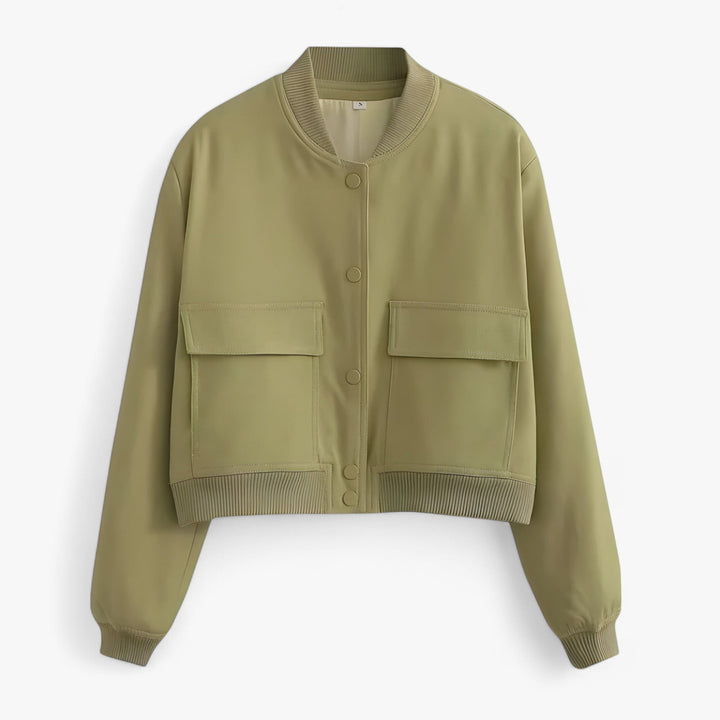 Drune | Damen Bomberjacke - Herbst/Winter Cropped