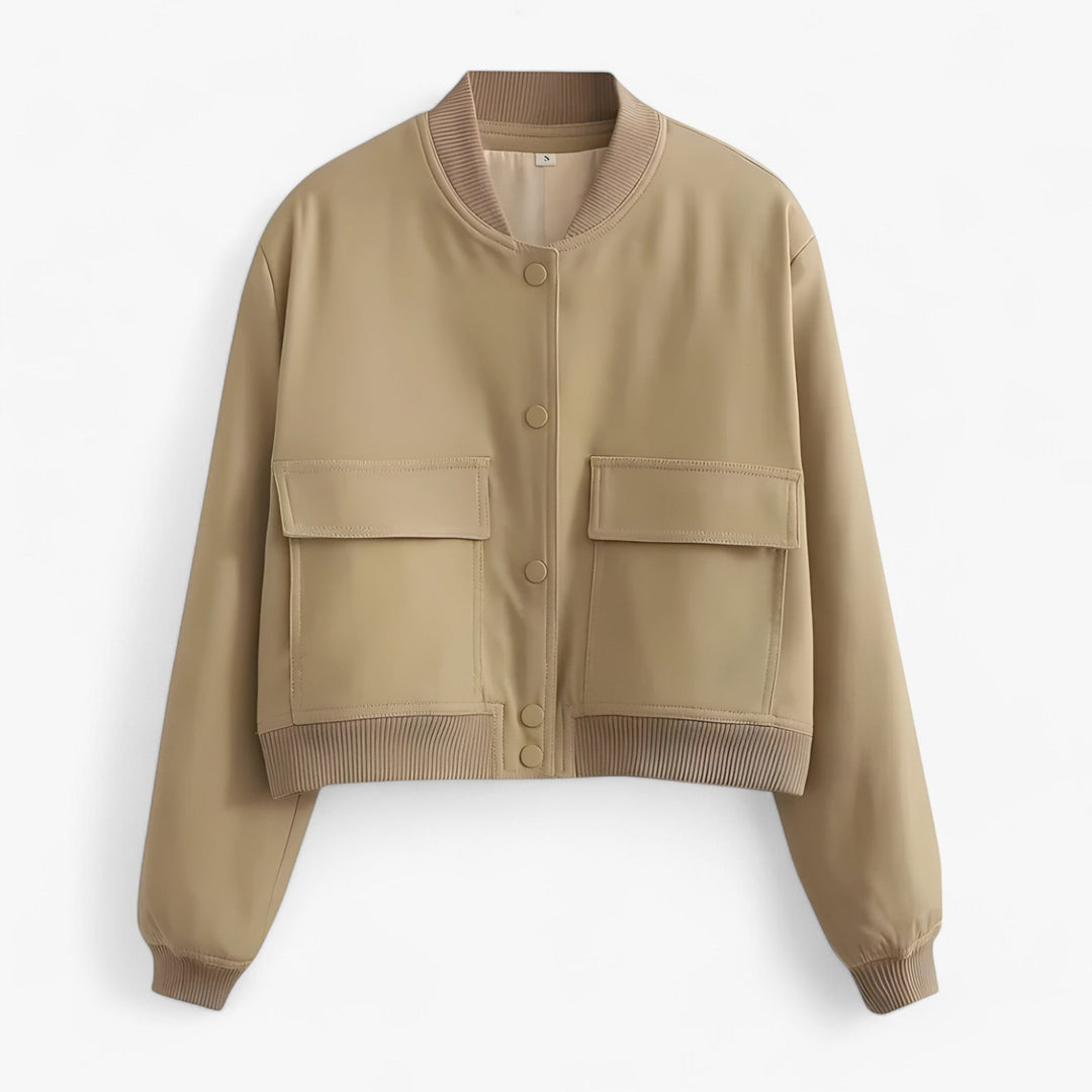 Drune | Damen Bomberjacke - Herbst/Winter Cropped