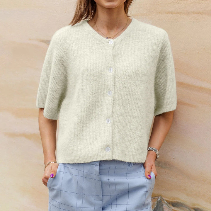 Drune | Damen Cardigan mit Knopfverschluss