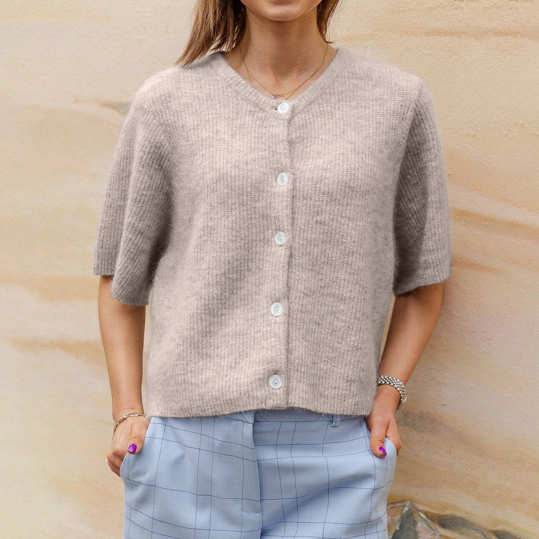 Drune | Damen Cardigan mit Knopfverschluss