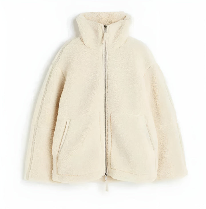 Drune | Oversize-Warmjacke für Frauen mit Reißverschluss Selindra
