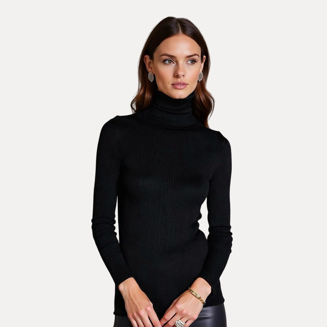 Drune | Rollkragenpullover mit Rippstruktur