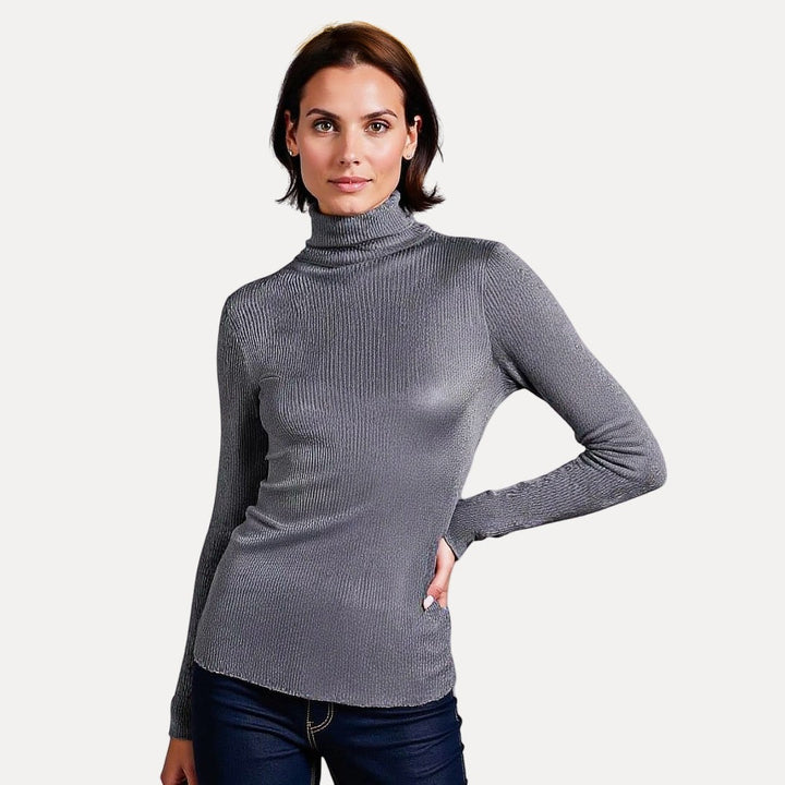Drune | Rollkragenpullover mit Rippstruktur