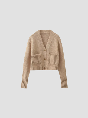 Drune | Weicher Cardigan mit Taschen