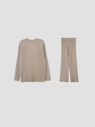 Drune | Strickset aus weichem Rippstrick