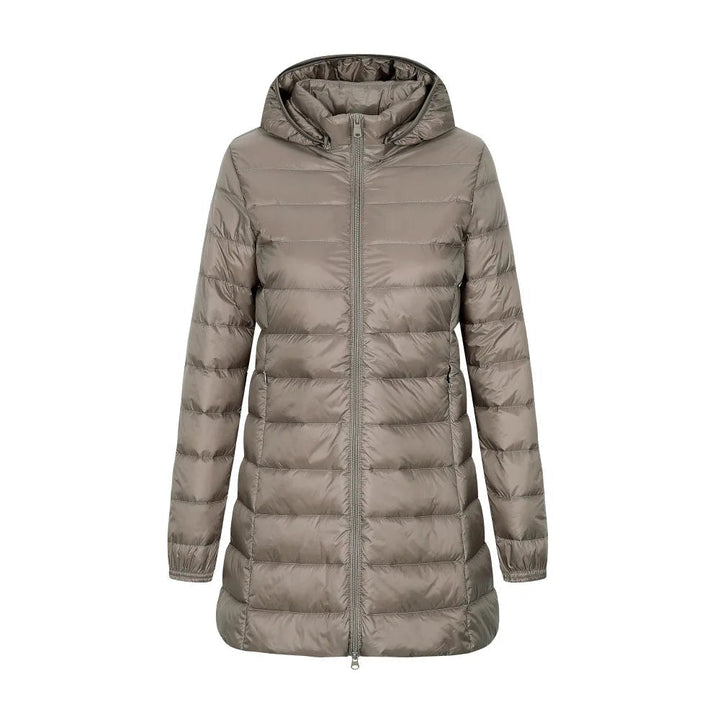 Drune | Gepolsterte Damenjacke mit Kapuze