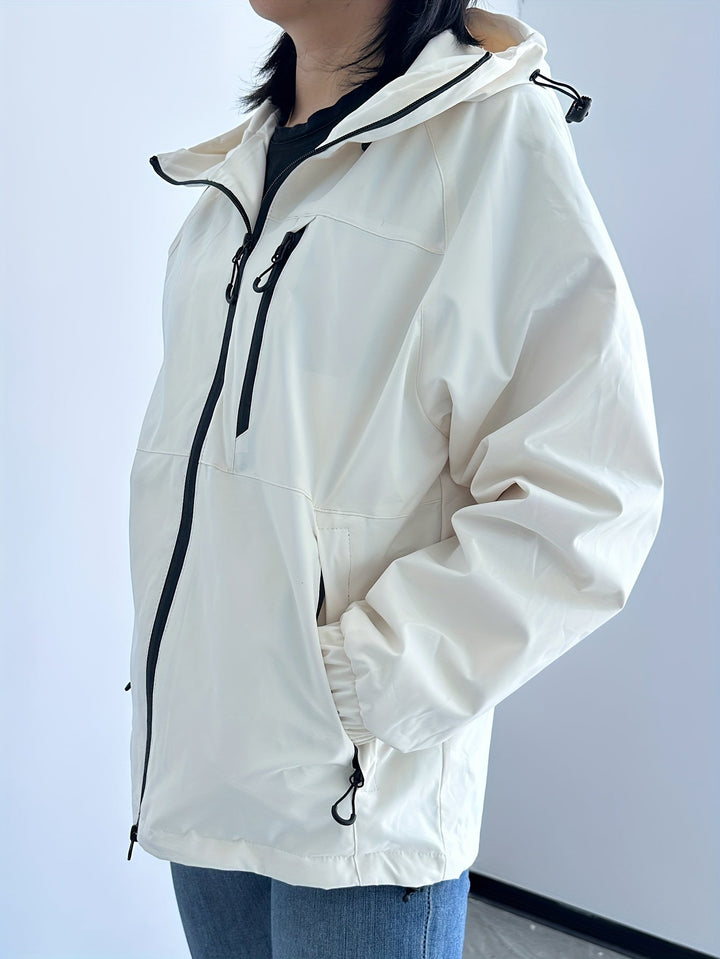 Drune | Wasserdichte Damenjacke mit Kapuze