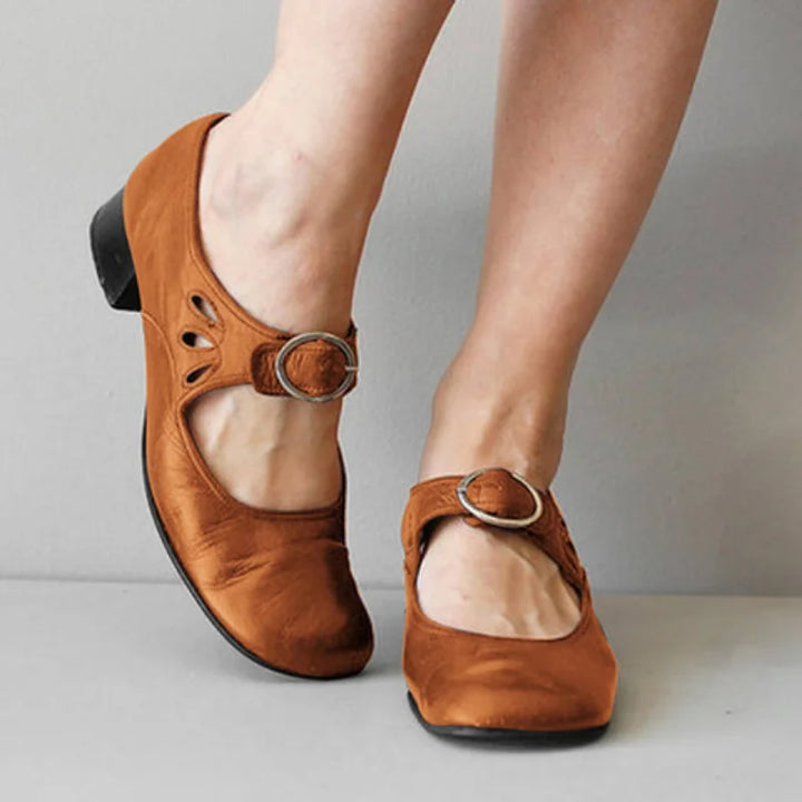 Drune | Niedriger Absatz Riemchen Schuhe