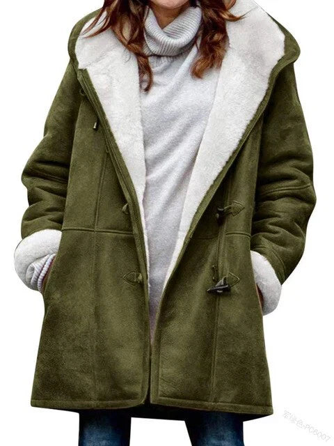 Drune | Freizeitjacke mit Fleece-Futter und Kapuze