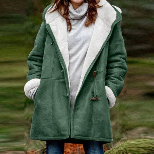 Drune | Lässige Fleece-Gefütterte Jacke mit Kapuze