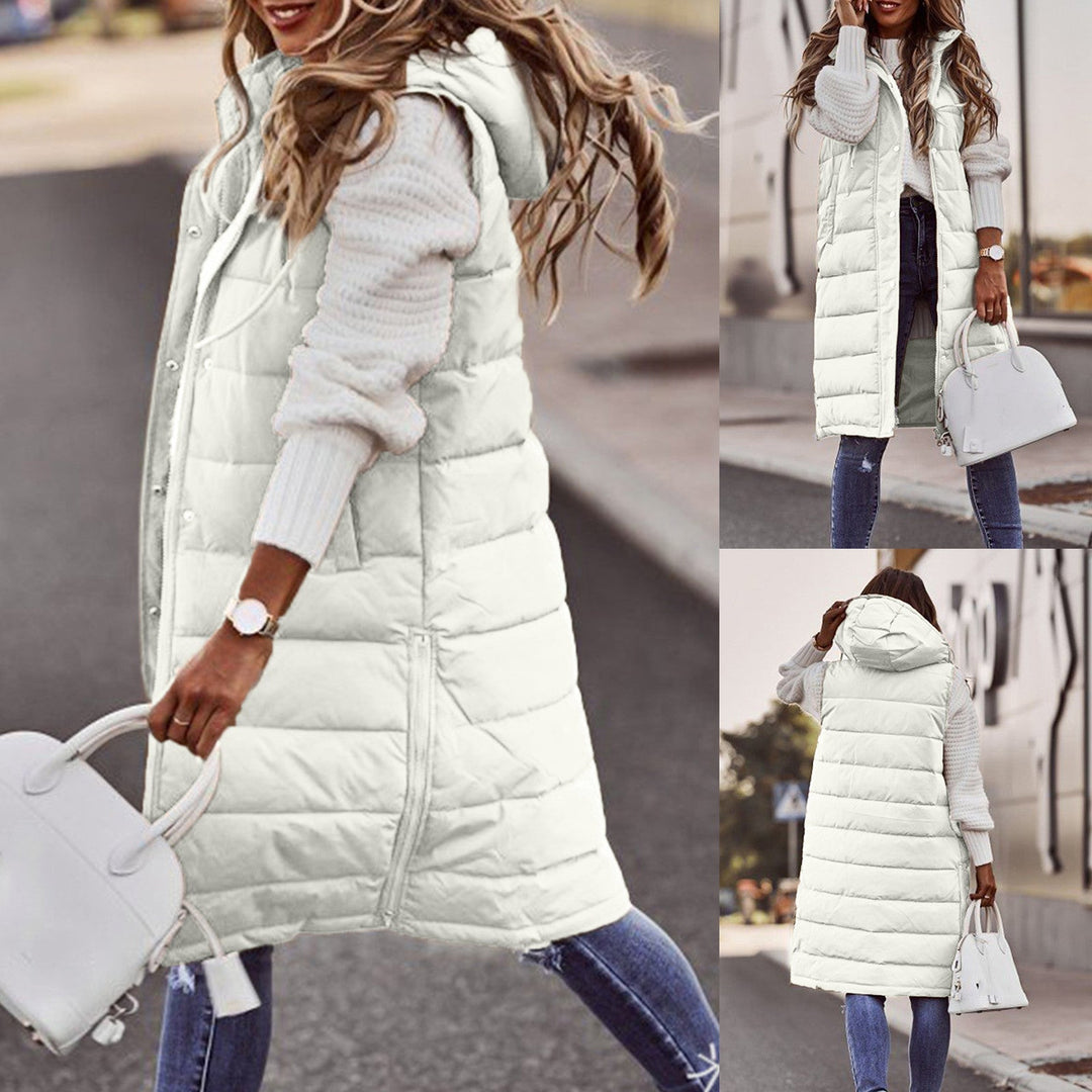 Drune | Bodywarmer - Oversized Fit - Gesteppt und Futter - Mit Kapuze