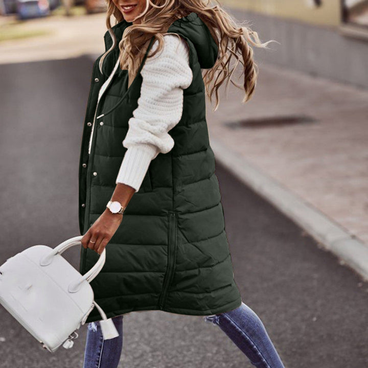 Drune | Bodywarmer - Oversized Fit - Gesteppt und Futter - Mit Kapuze