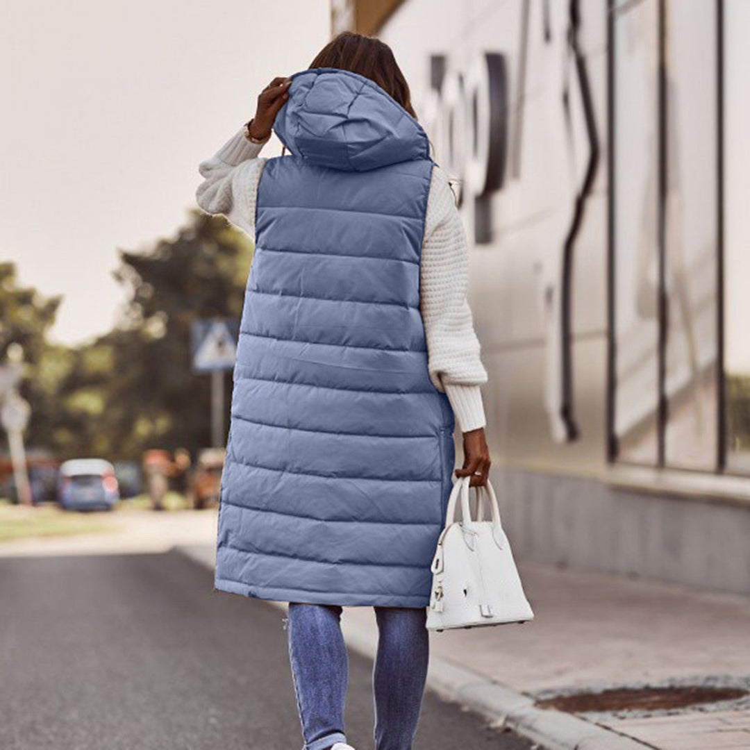 Drune | Bodywarmer - Oversized Fit - Gesteppt und Futter - Mit Kapuze