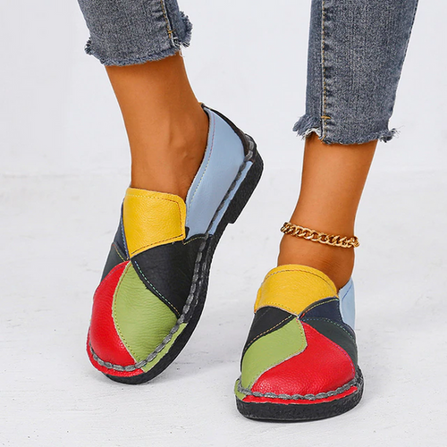 Drune | Bunte Orthopädische Damenschuhe Mit Absätzen