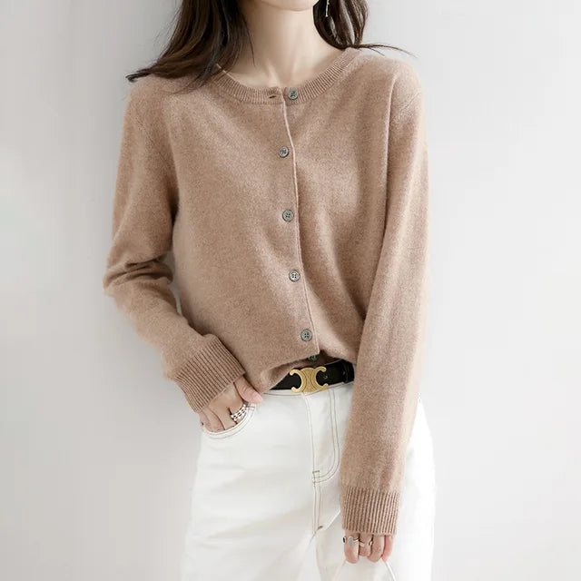 Drune | Cardigan - Weicher Button-Up Kaschmir Cardigan