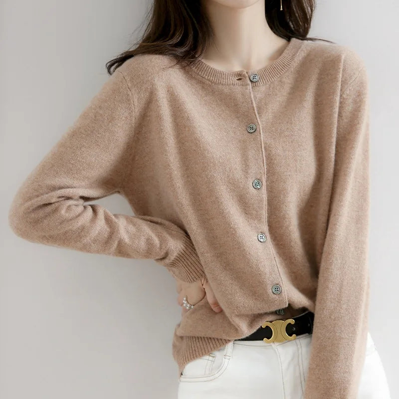 Drune | Cardigan - Weicher Button-Up Kaschmir Cardigan