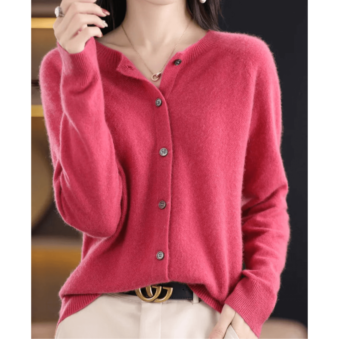 Drune | Cardigan mit Knöpfen - Zeitloses Sweatshirt