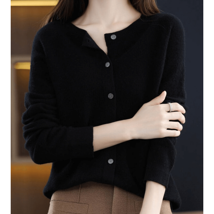 Drune | Cardigan mit Knöpfen - Zeitloses Sweatshirt