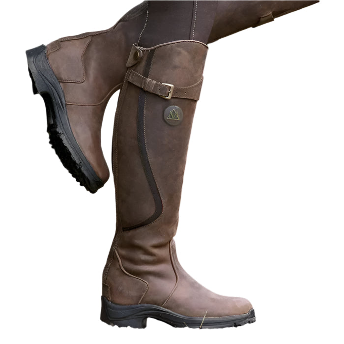 Damen wasserdichte thermische Stiefel mit rutschfester Sohle Drune