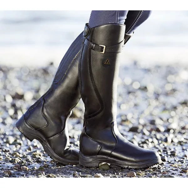 Damen wasserdichte thermische Stiefel mit rutschfester Sohle Drune