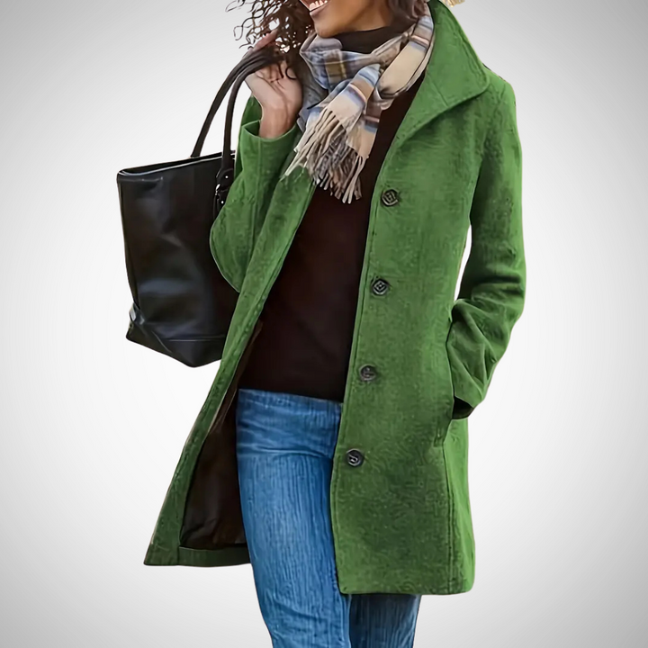 Drune | Damen Winterjacke mit tailliertem Schnitt und Knopfleiste