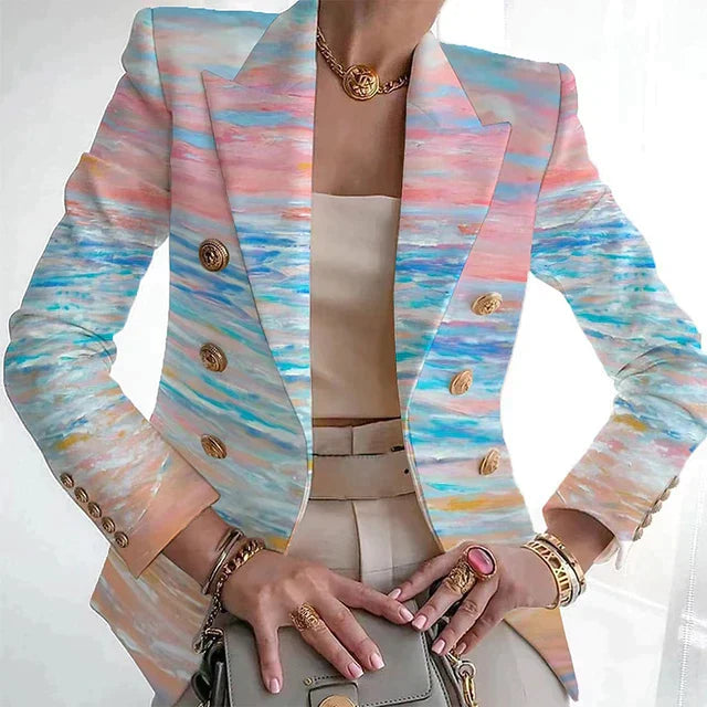 Drune | Schicker Print Blazer