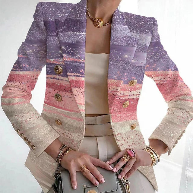 Drune | Schicker Print Blazer