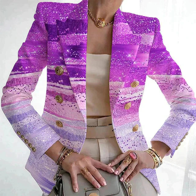 Drune | Schicker Print Blazer