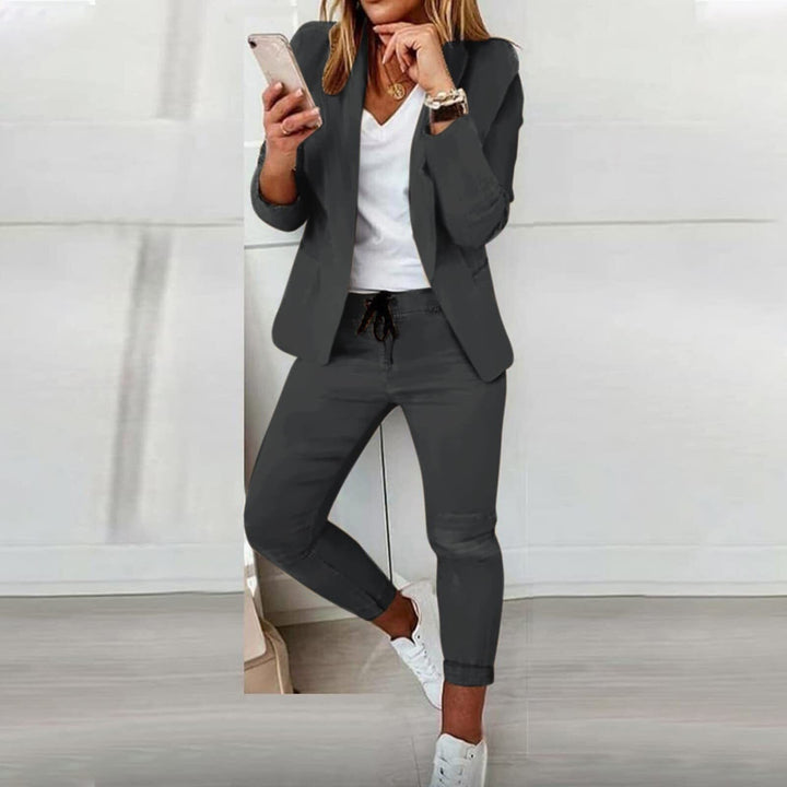 Drune Damenanzug | Zweiteiler hose und blazer sommer
