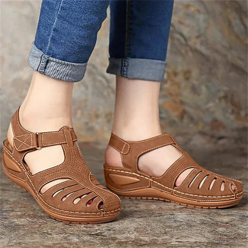 Drune | Orthopädische Sandalen mit Klettverschluss