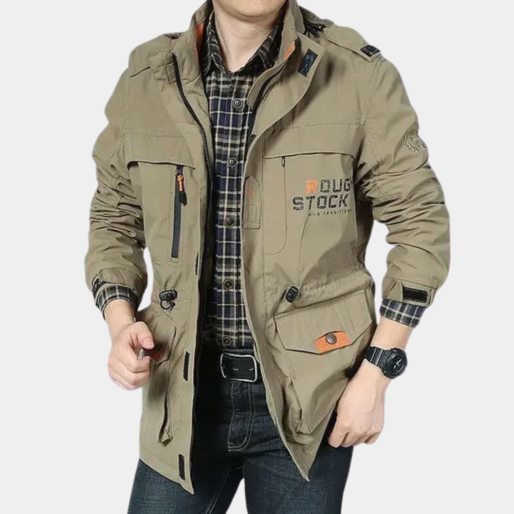 Drune | Sommerjacke Bequem & Modisch Leicht & Atmungsaktiv Freizeit & Alltag