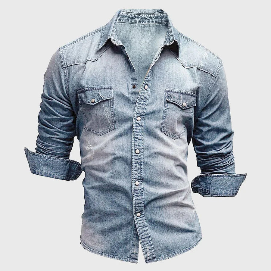 Drune | Denim Hemd für Männer