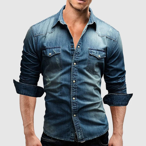 Lässiges Denim-Hemd für Damen