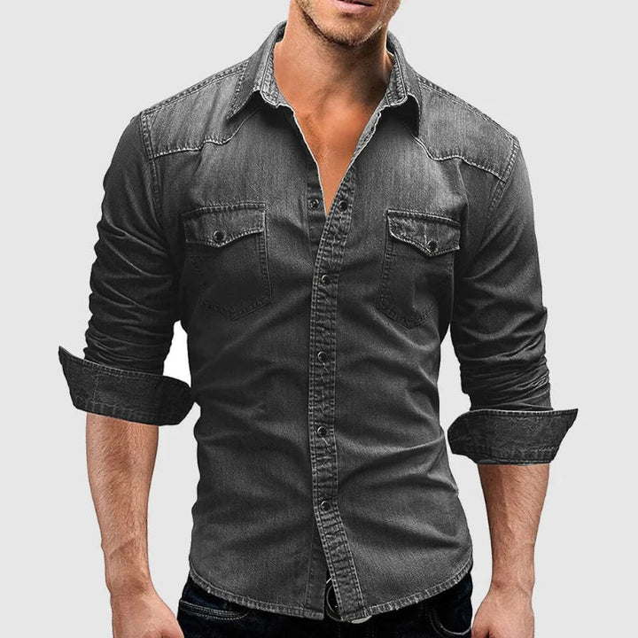 Drune | Denim Hemd für Männer