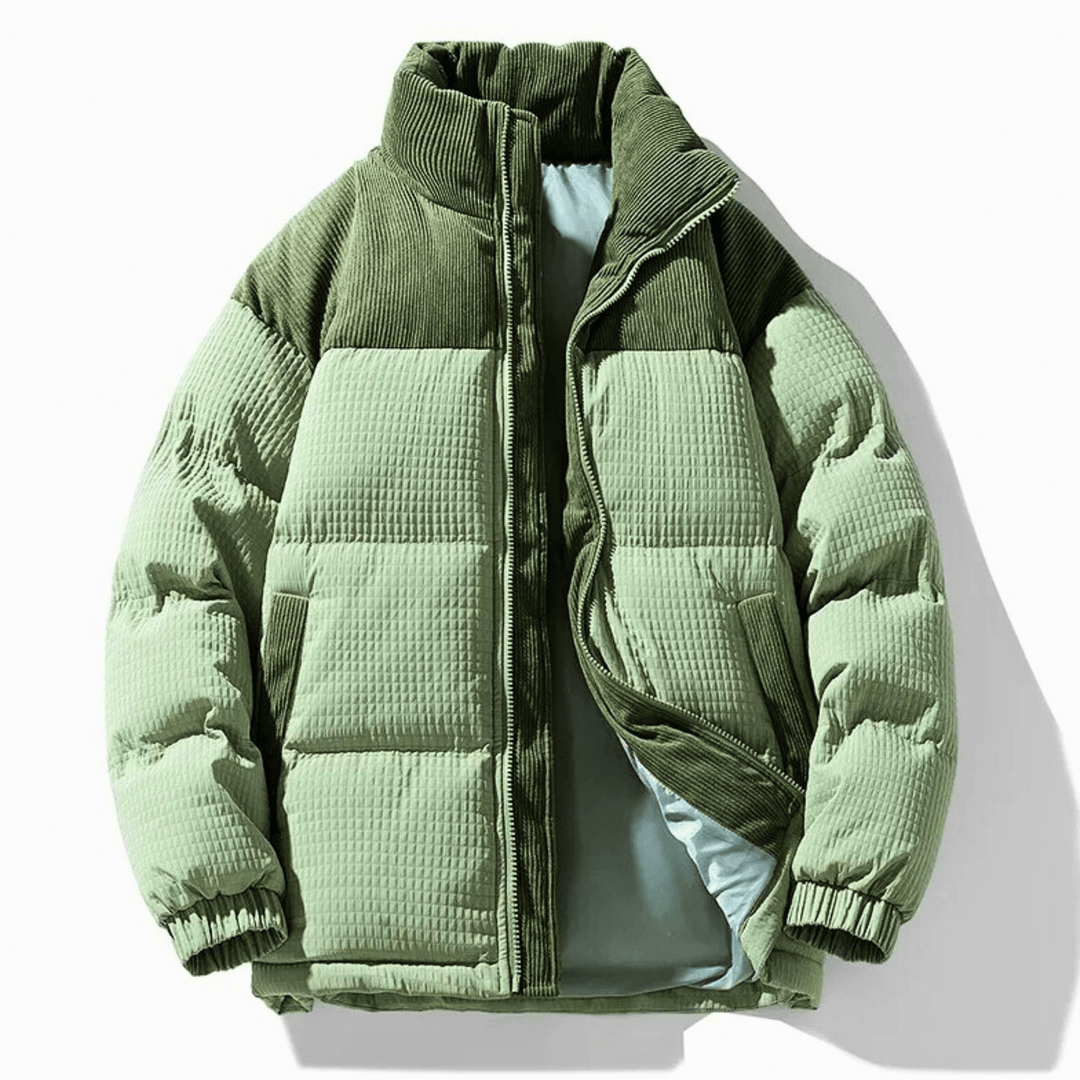 Drune | Warme und stylische Cord-Daunenjacke