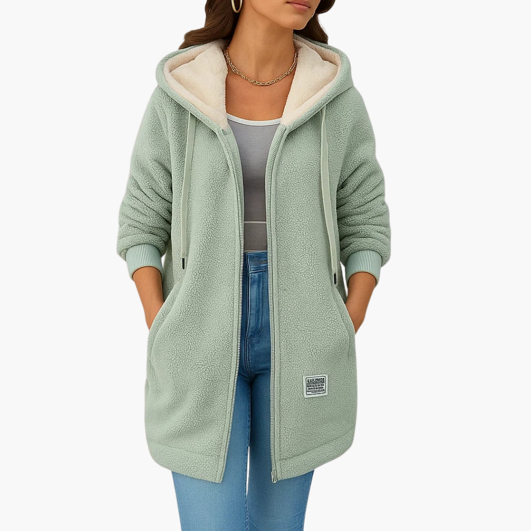 Drune | Stylische Fleecejacke mit Kapuze