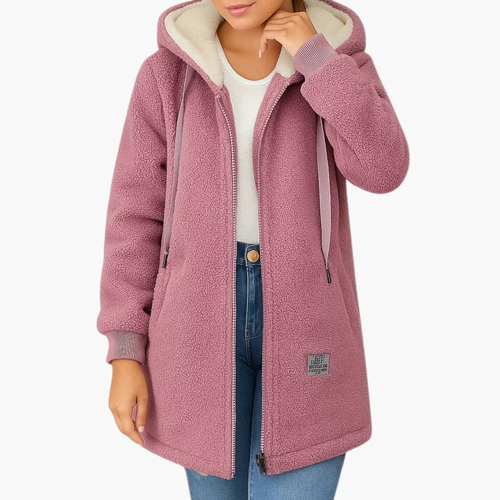 Drune | Stylische Fleecejacke mit Kapuze