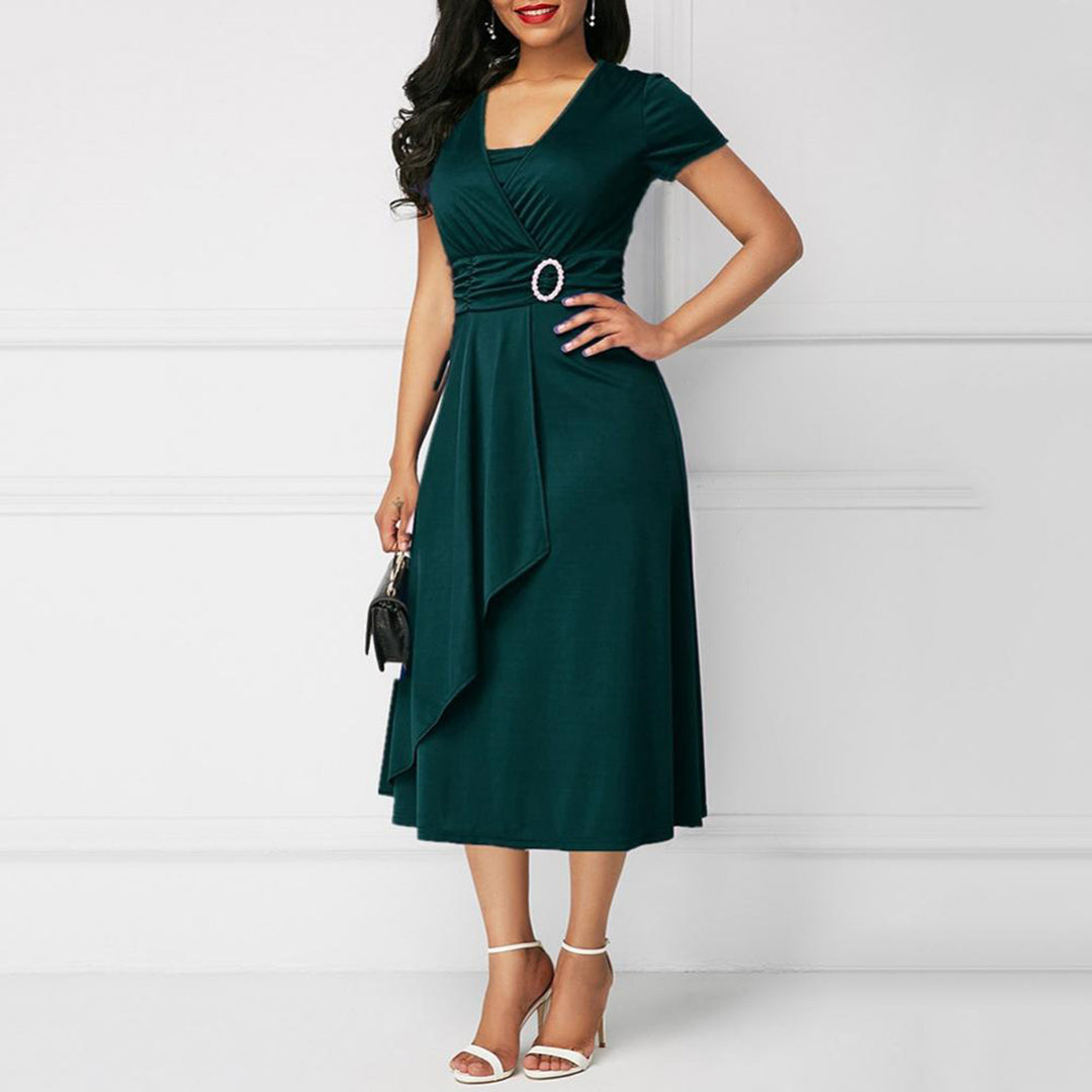 Drune - Elegantes Gürtelkleid für Damen