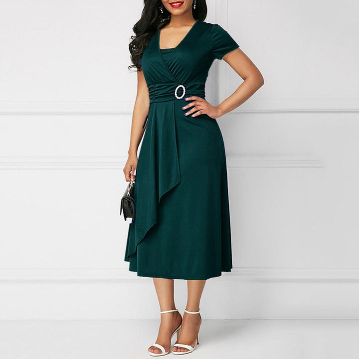 Drune - Elegantes Gürtelkleid für Damen